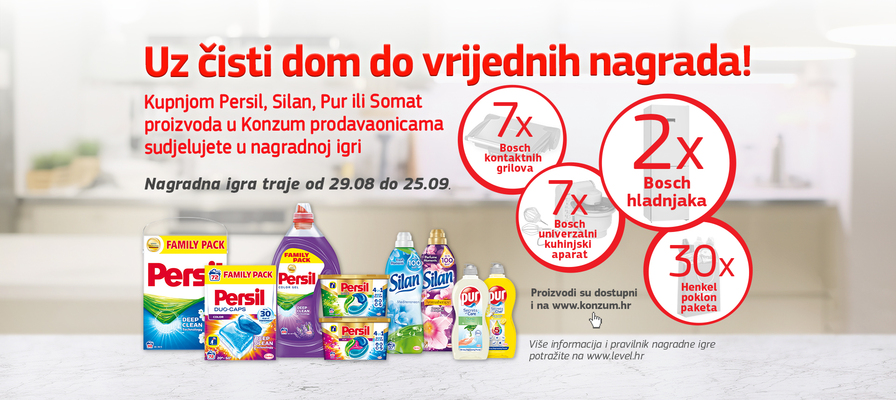 Kupi Persil, Silan, Pur ili Somat i sudjeluj u nagradnoj igri