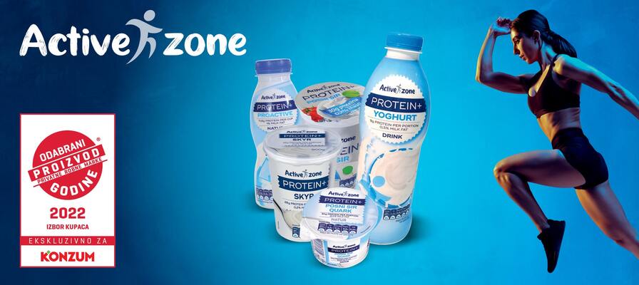 Active zone PROTEIN + je 'Odabrani proizvod godine'