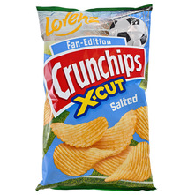 Lorenz Crunchips x-cut slani 130 g
