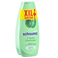 Schauma šampon 7 trava 2x400 ml