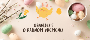Radno vrijeme za uskrsne blagdane