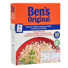 Bens Original Riža u vrećici 4x125 g