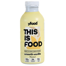 YFood This Is Food Napitak smooth vanilla bez dodanog šećera 500 ml