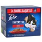 Felix Fantastic Hrana za mačke u želeu s govedinom, piletinom, zečetinom, janjetinom 24x85 grama