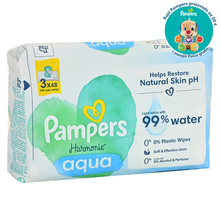 Pampers Harmony Aqua Vlažne maramice 3x48 komada