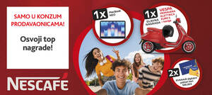 Nagradna igra - Kupi NESCAFÉ, osvoji top nagrade