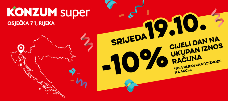 Posebna ponuda - Super Konzum Rijeka