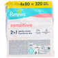 Pampers Sensitive Vlažne maramice 4x80 komada