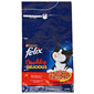 Felix Doubly Delicious Hrana za odrasle mačke s piletinom i govedinom 1,4 kg
