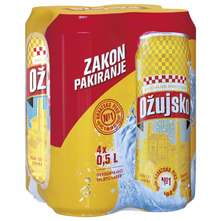 Ožujsko Svijetlo pivo 4x0,5 l