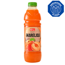 K Plus Sirup okus marelica 1 l