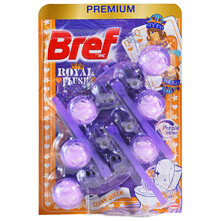 Bref WC Premium royal flush purple water 3x50 g