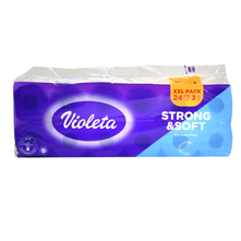 Violeta Strong&Soft Toaletni papir perfume free xxl 3 sloja 24/1