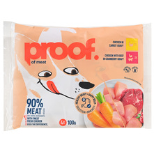 Proof of Meat Hrana za pse razni okusi 4x100 g