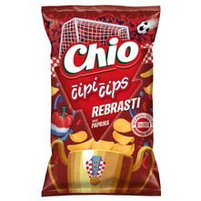 Chio Čipi čips rebrasti paprika 190 g