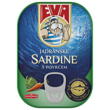 Eva Jadranske sardine s povrćem 50 g