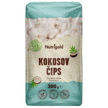 Nutrigold Kokosov čips eko 300 g