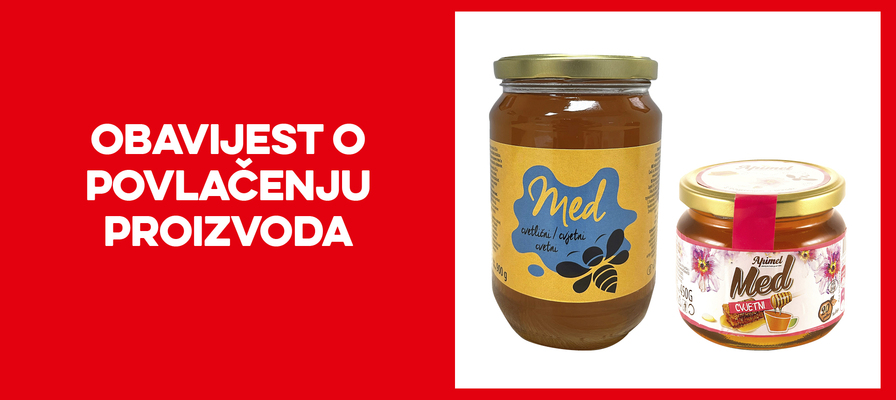 Opoziv i povlačenje cvjetnog meda s tržišta