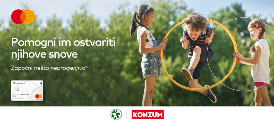 Konzum i Mastercard pomažu u ostvarenju njihovih snova