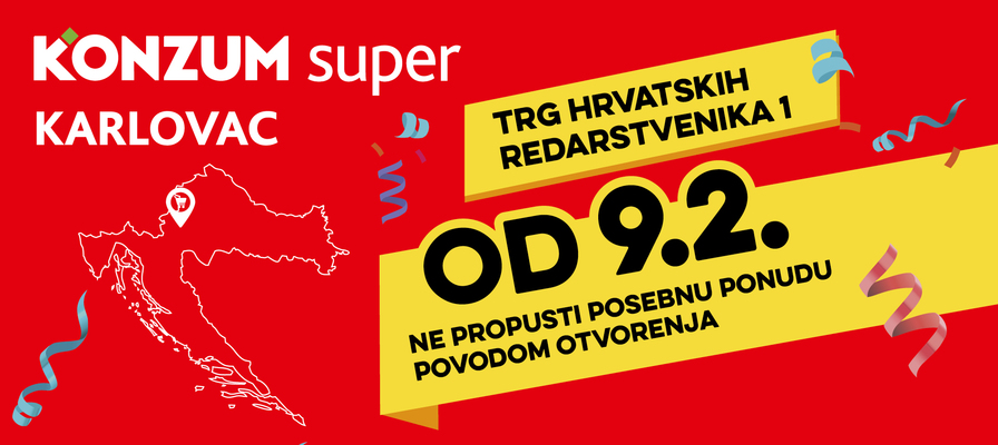 Ponovno otvorenje prodavaonice u Karlovcu