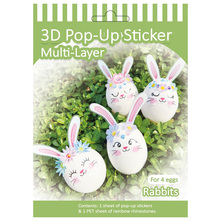 Naljepnice 3D za jaja razne vrste