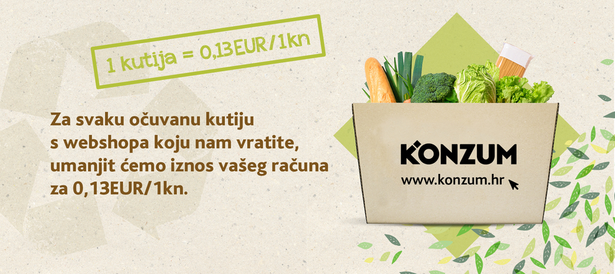 Vrati kutiju i umanji iznos računa