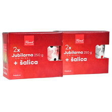 Franck Jubilarna Mljevena kava 2x250 g + šalica razne vrste