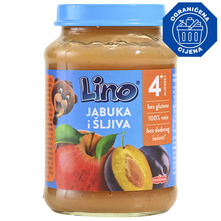 Lino Kašica jabuka i šljiva 190 g