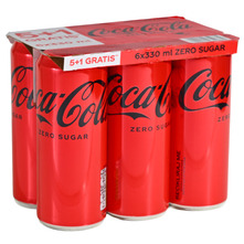 Coca-Cola Zero sugar 6x330 ml 