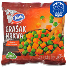 Ledo Grašak mrkva 400 g