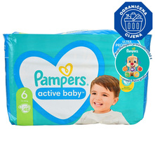 Pampers Active Baby Pelene, veličina 6 (13-18 kg) 48/1