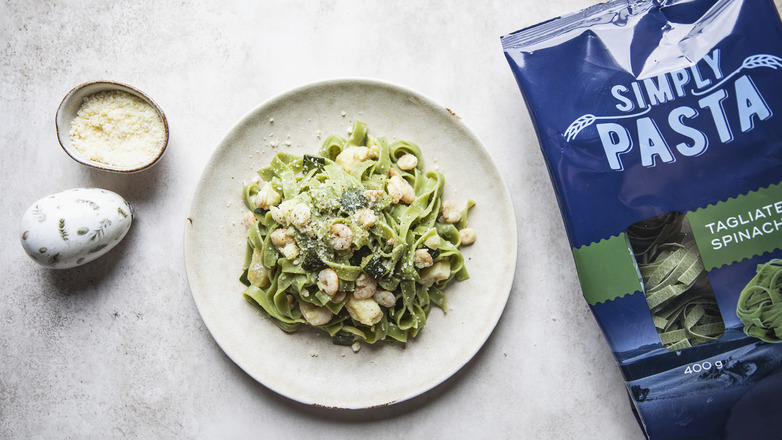 Tjestenina s kozicama