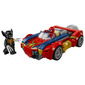 Lego Spider-Man u automobilu protiv Venomiziranog Wolverinea