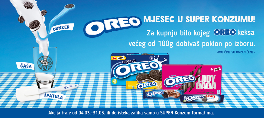 Oreo mjesec u Super Konzumu