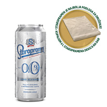 Staropramen Bezalkoholno svijetlo pivo 0,5 l 