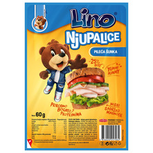 Lino Njupalice pileća prsa narezak 60 g