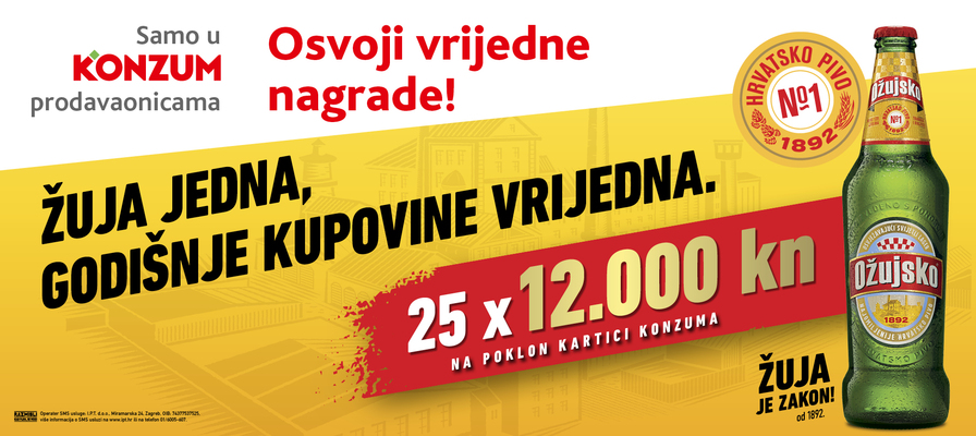 Žuja jedna, godišnje kupovine vrijedna!
