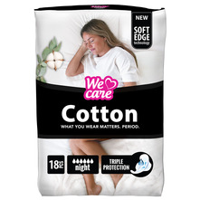 Violeta We Care Cotton Higijenski ulošci night 18/1