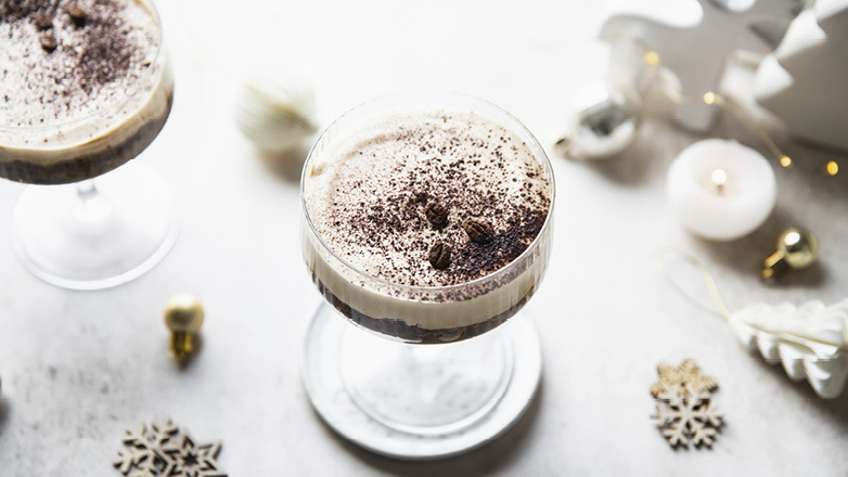 Espresso martini tiramisu brownie