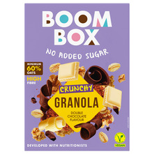 Boom Box Crunchy Zobena granola s tamnom i bijelom čokoladom 300 g