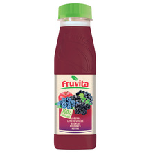 Fruvita 100% Sok jabuka, crveno grožđe, aronija, borovnica, kupina 330 ml
