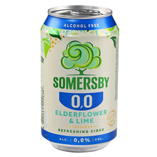Somersby Bezalkoholno piće okus bazga i limeta 0,33 l