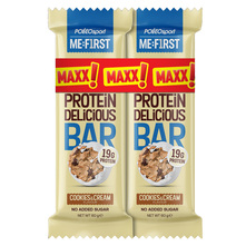 Polleo Sport Me:First High Protein Delicious bar cookies&cream 4x60 g