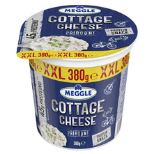 Meggle Cottage Svježi zrnati sir prirodni xxl 380 g