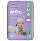 Violeta Double Care Air Dry Pelene, veličina 3 (Midi) 4-9 kg 66/1 + Vlažne maramice 40/1