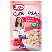 Dr.Oetker Super Zobena kaša malina i chia sjemenke 50 g