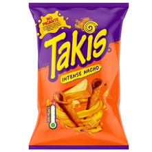 Takis Intense Nacho Pržena grickalica s okusom sira 90 g