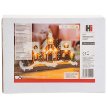 LED Božićno selo 26,5x10x17,5 cm