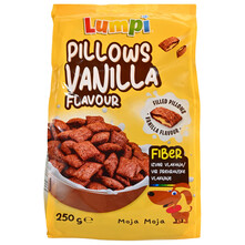 Lumpi Pillows Vanilla Jastučići s punilom s okusom vanilije 250 g