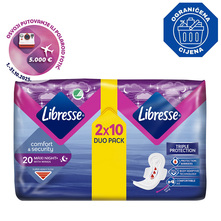 Libresse Comfort&Security Higijenski ulošci maxi goodnight+ 20/1